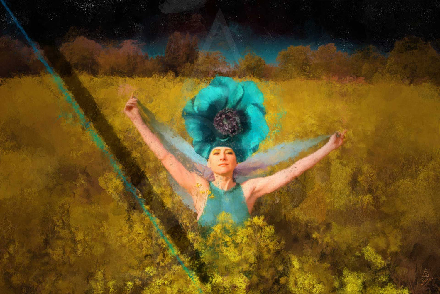 Swimming with Saffron