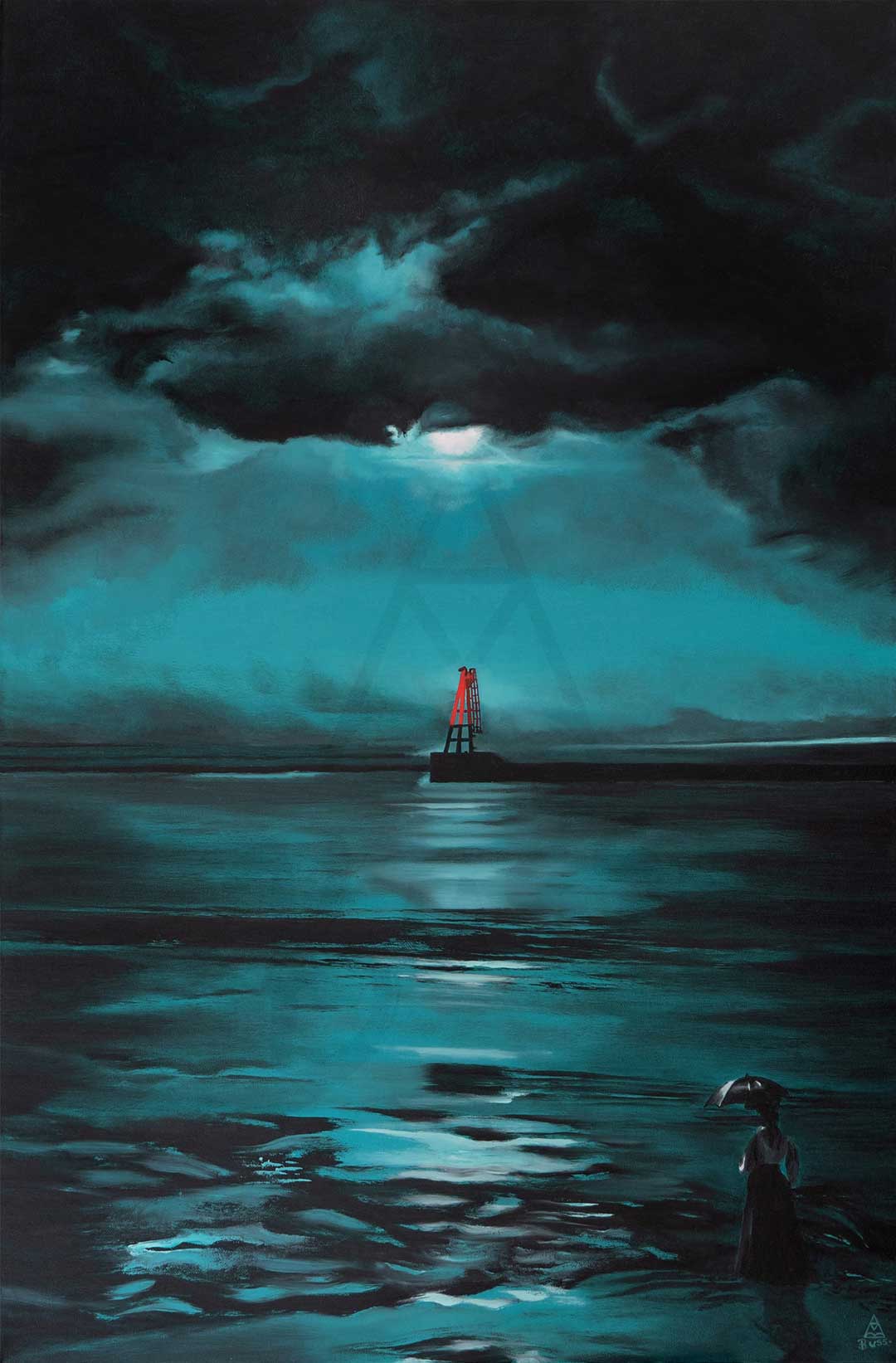 A Study in Tiffany Blue by Anna-Marie Buss