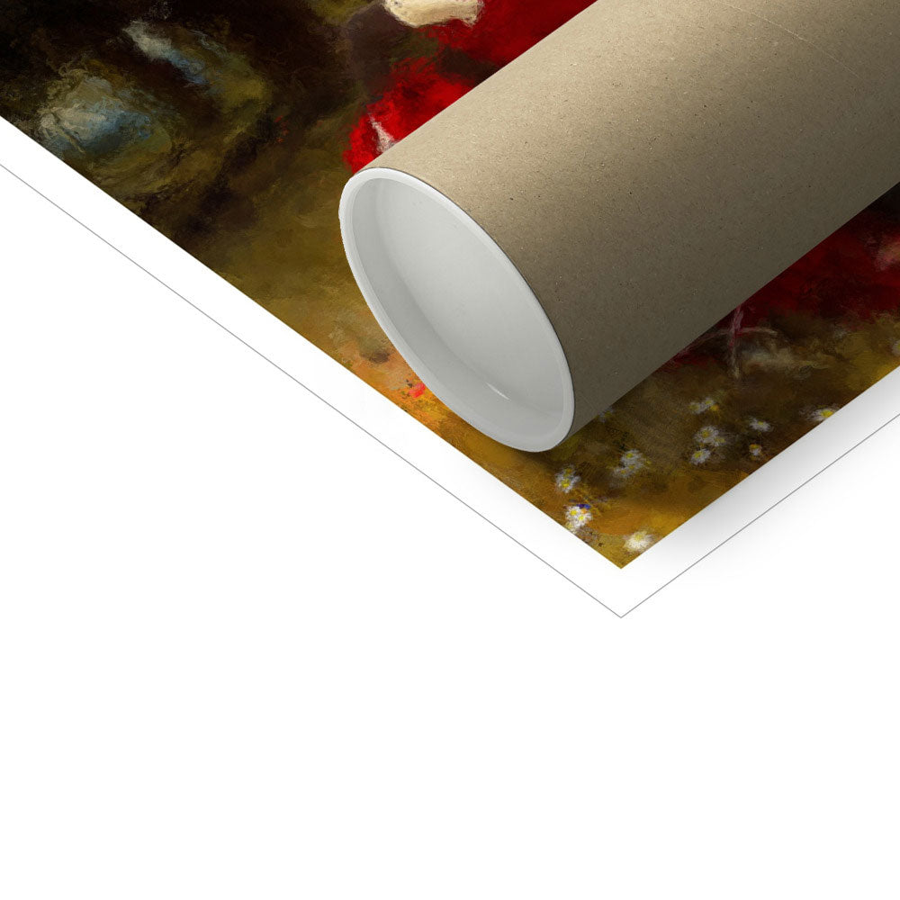 Anna and the Lion - Fine Art Print