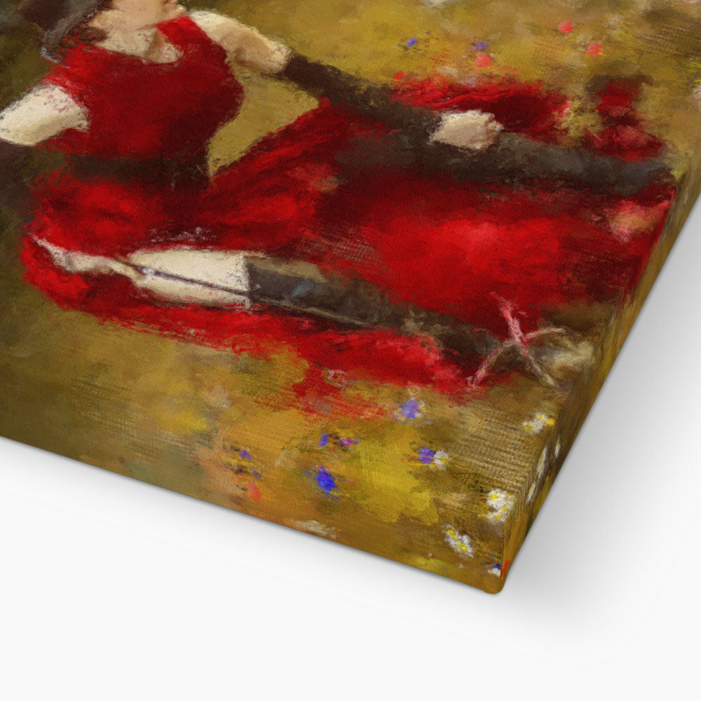 Anna and the Lion - Fine Art Print