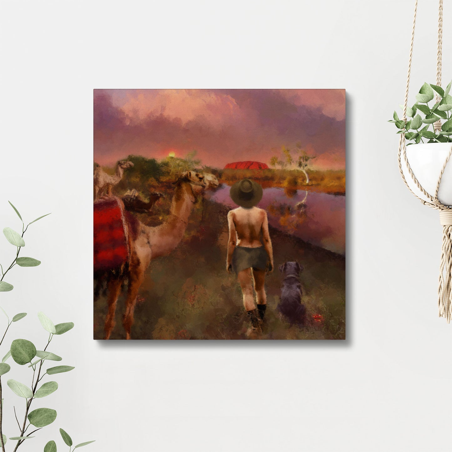 Tracks to Uluru | Fine Art Print