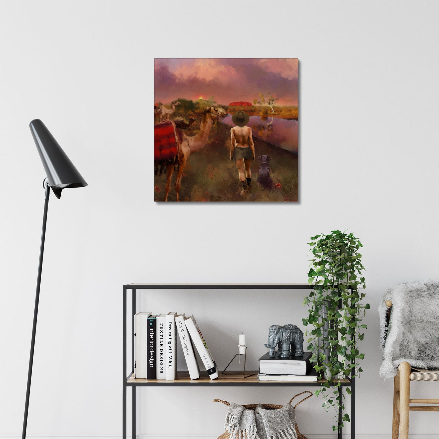 Tracks to Uluru | Fine Art Print