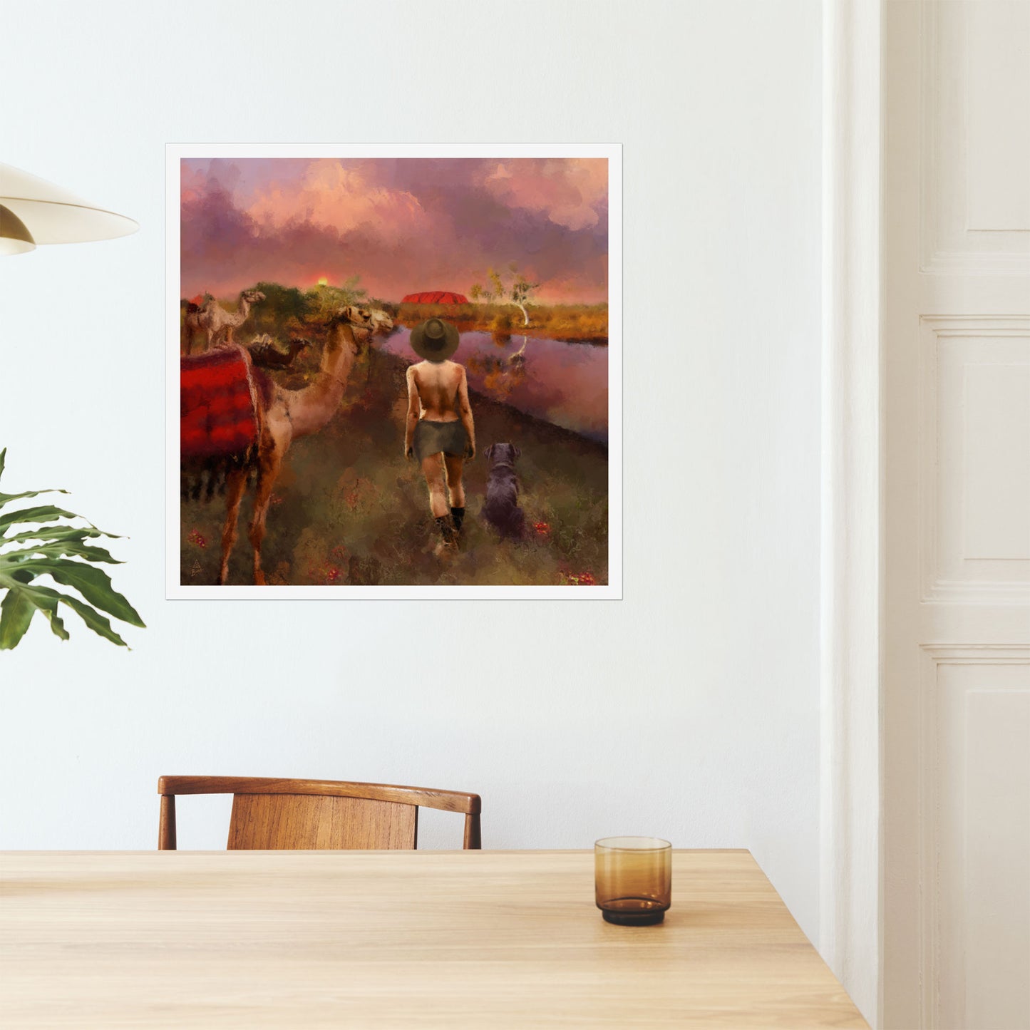 Tracks to Uluru | Fine Art Print