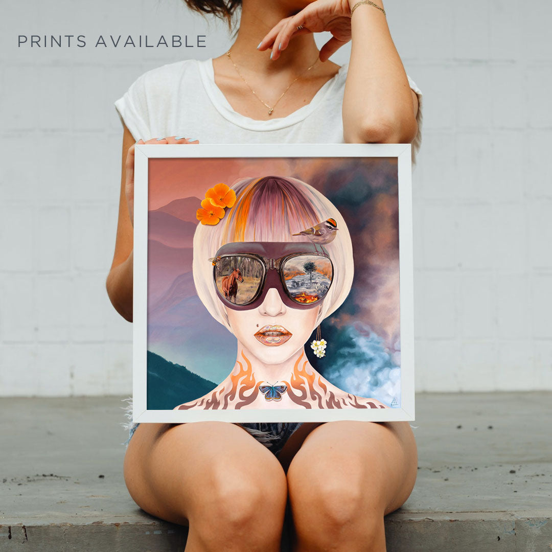 Wildfires prints available