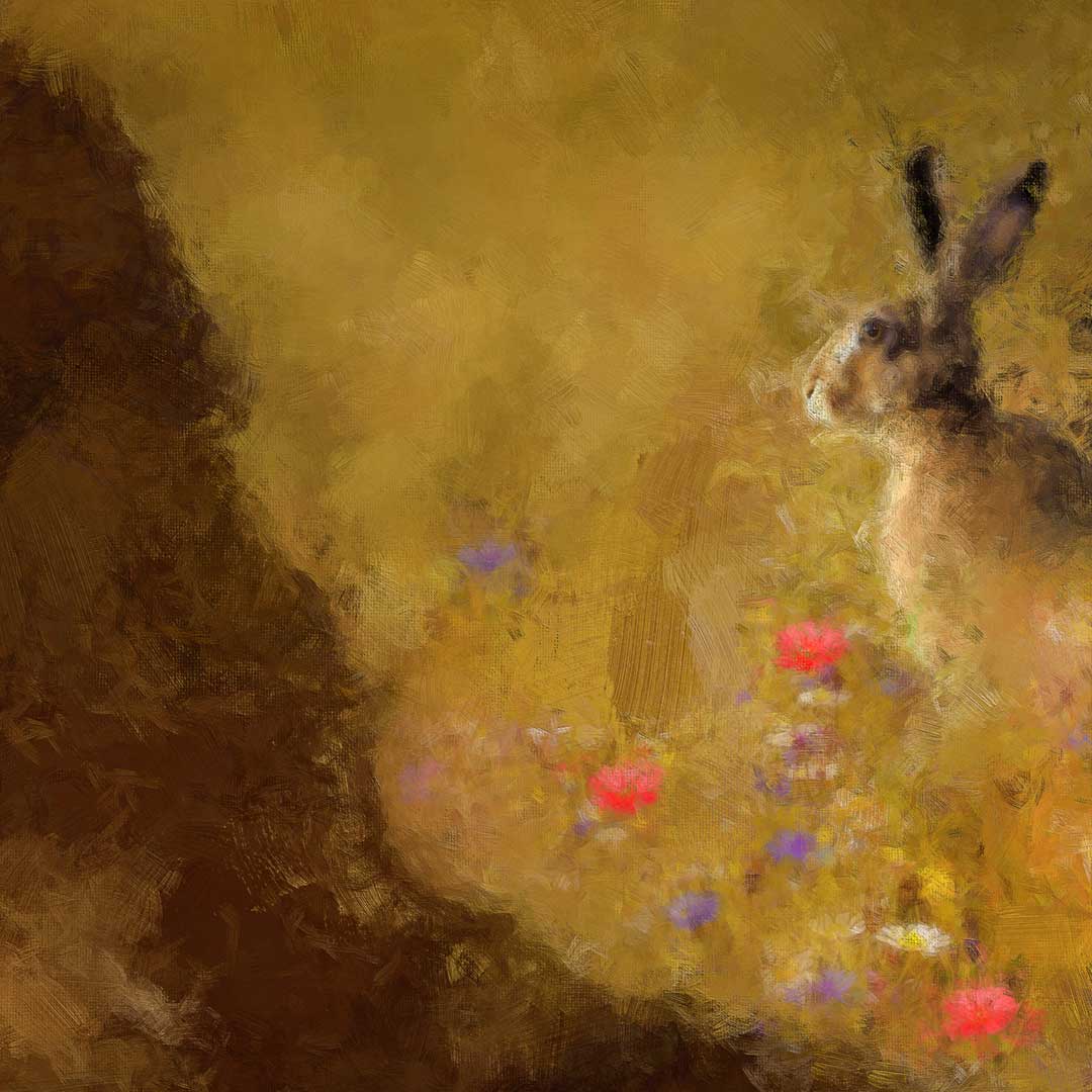 Anna and the Lion - Fine Art Print