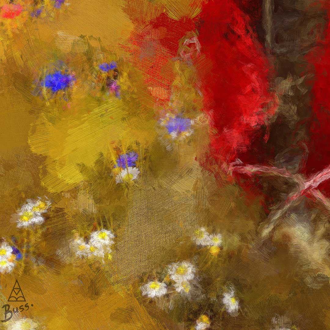 Anna and the Lion - Fine Art Print