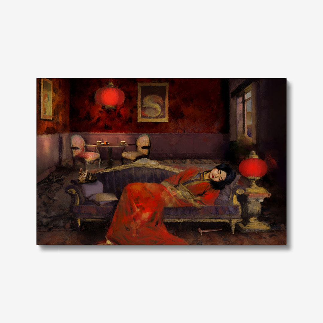 The Chinese Lantern Cafe | Fine Art Print