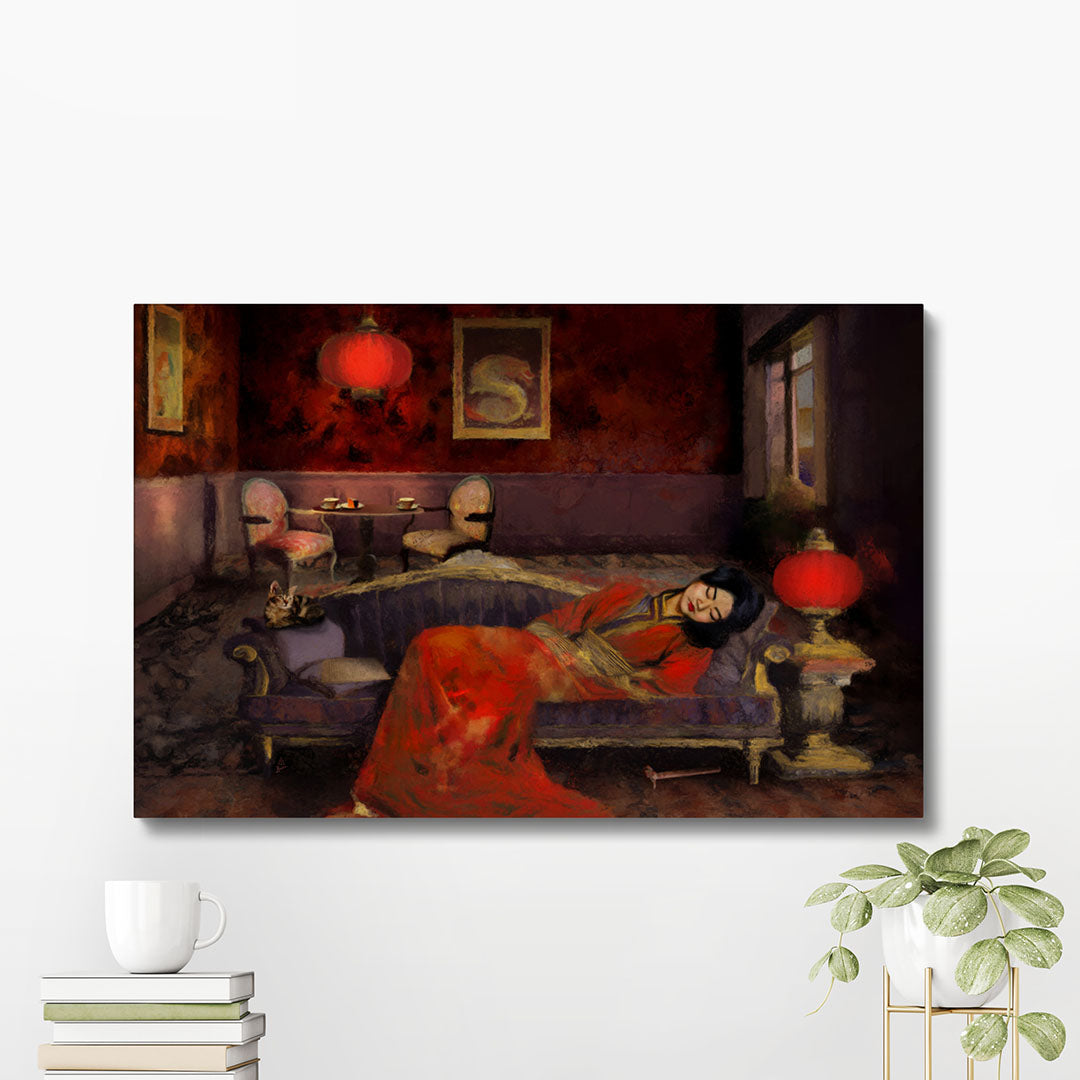 The Chinese Lantern Cafe | Fine Art Print