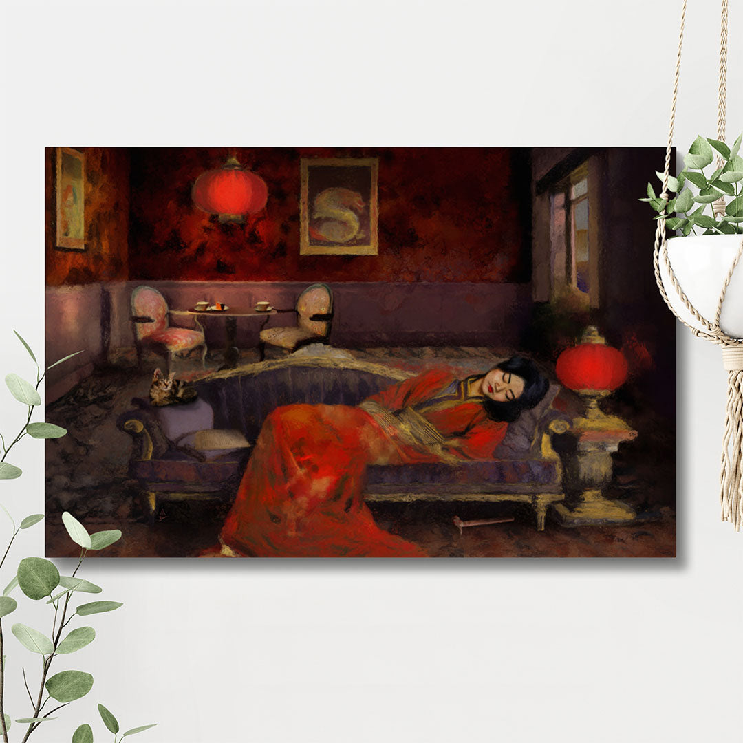 The Chinese Lantern Cafe | Fine Art Print
