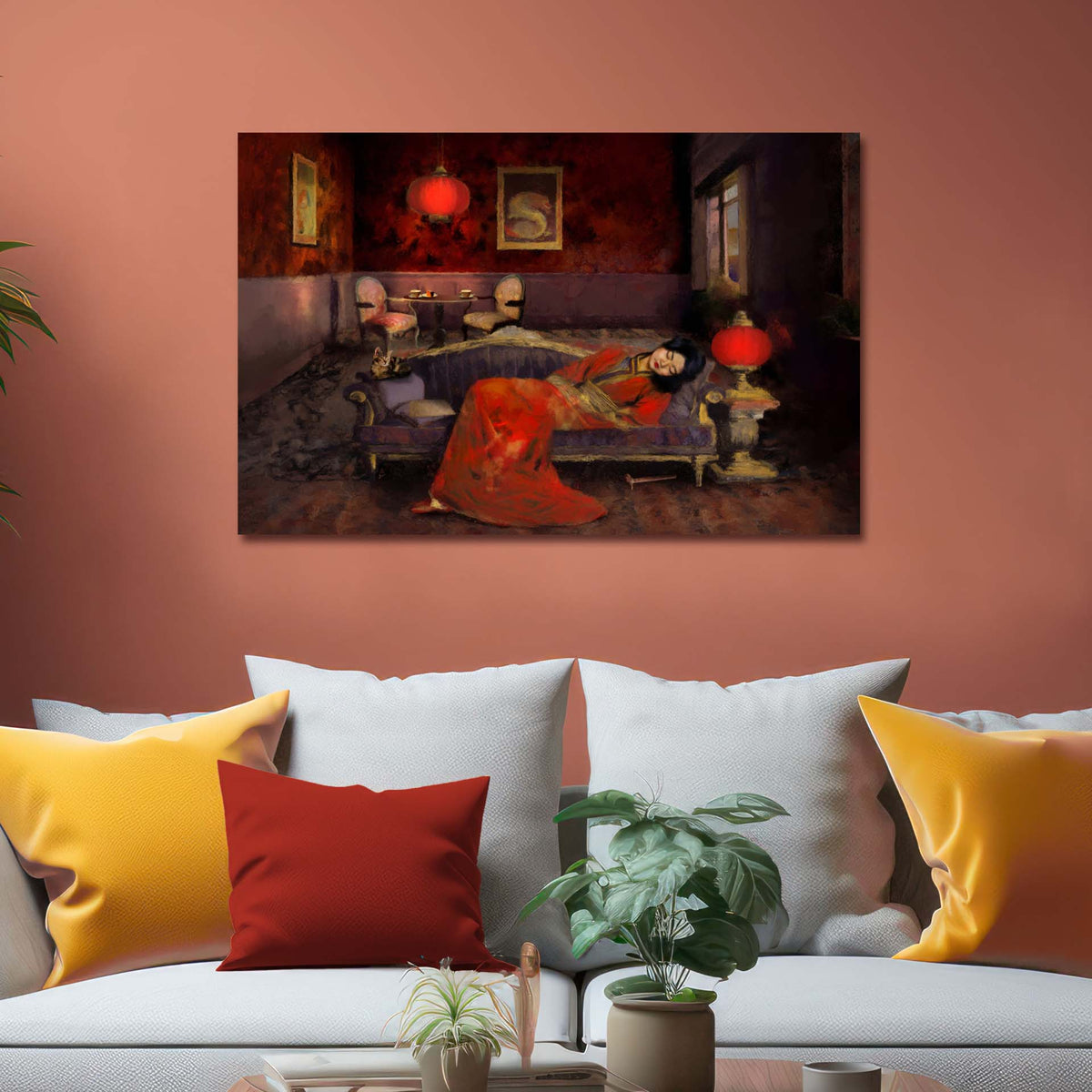 The Chinese Lantern Cafe | Fine Art Print
