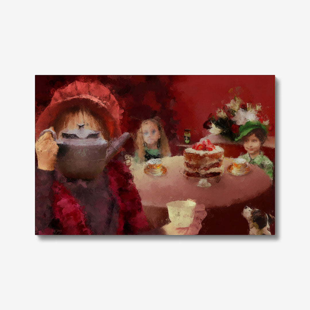 Green Tea and Cake? | Fine Art Print