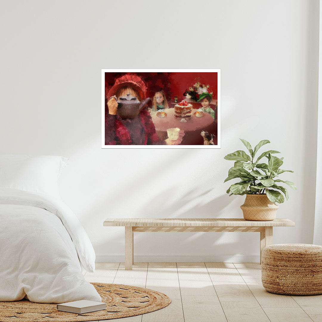Green Tea and Cake? | Fine Art Print