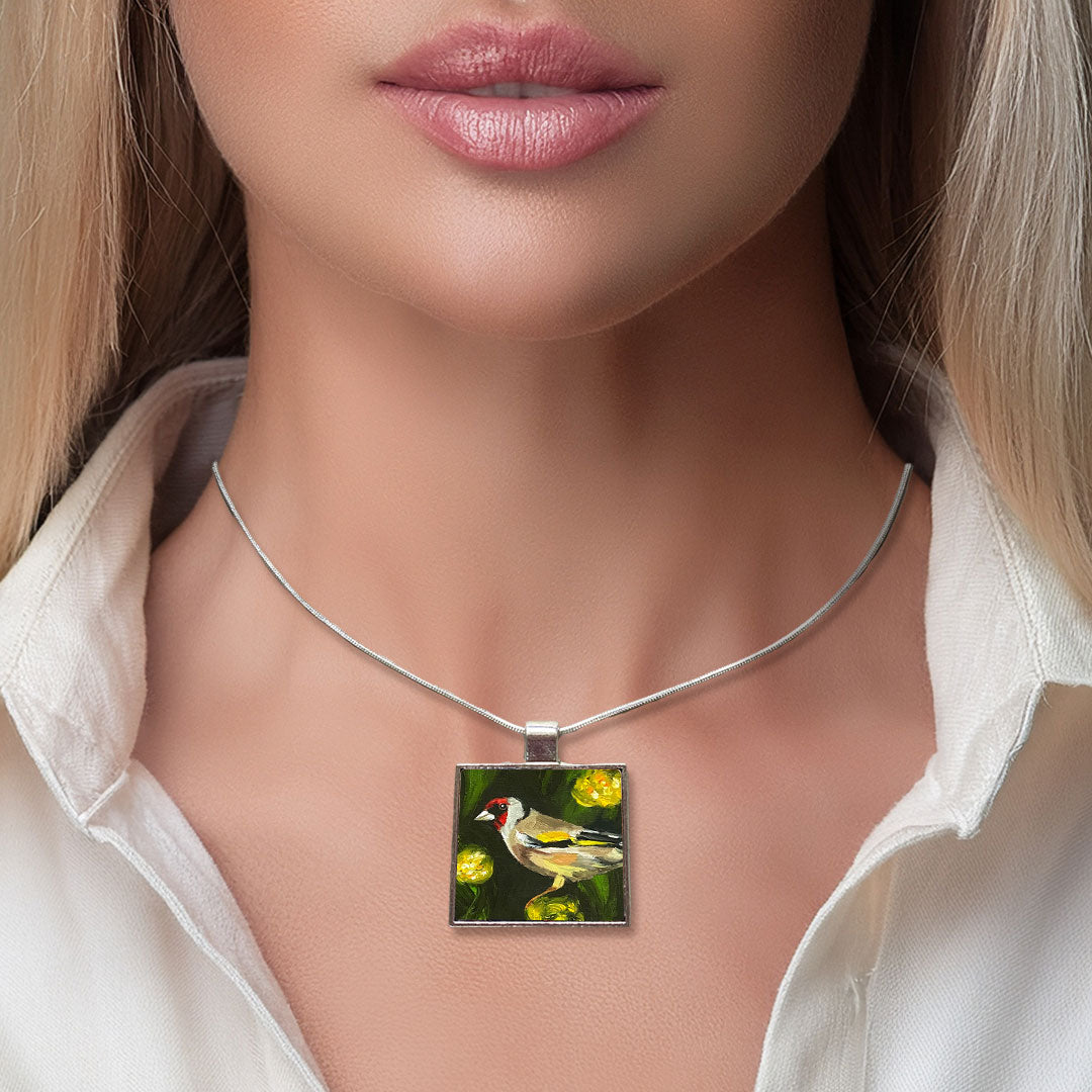The Goldfinch Pendant