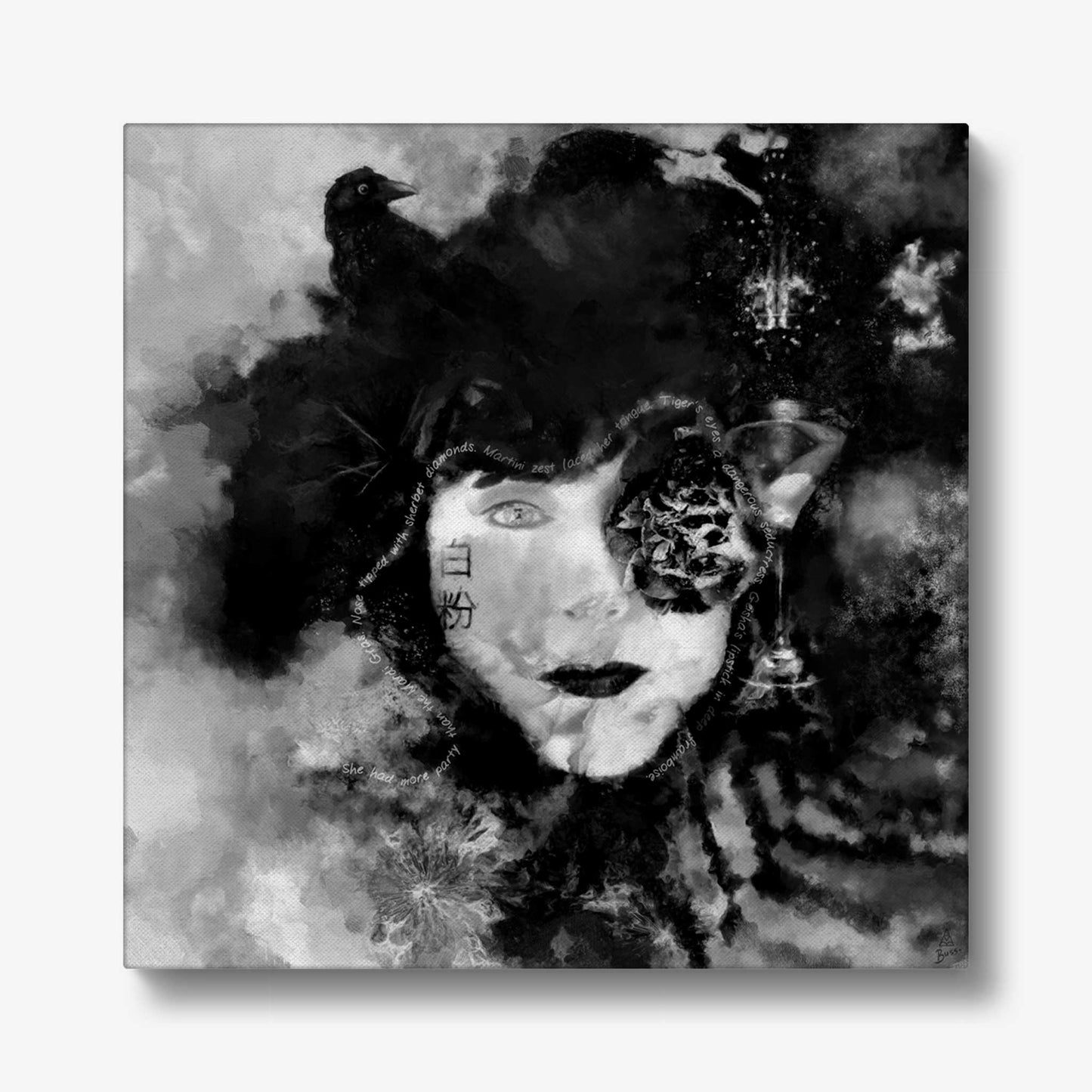 She Had More Party | Black & White | Fine Art Print