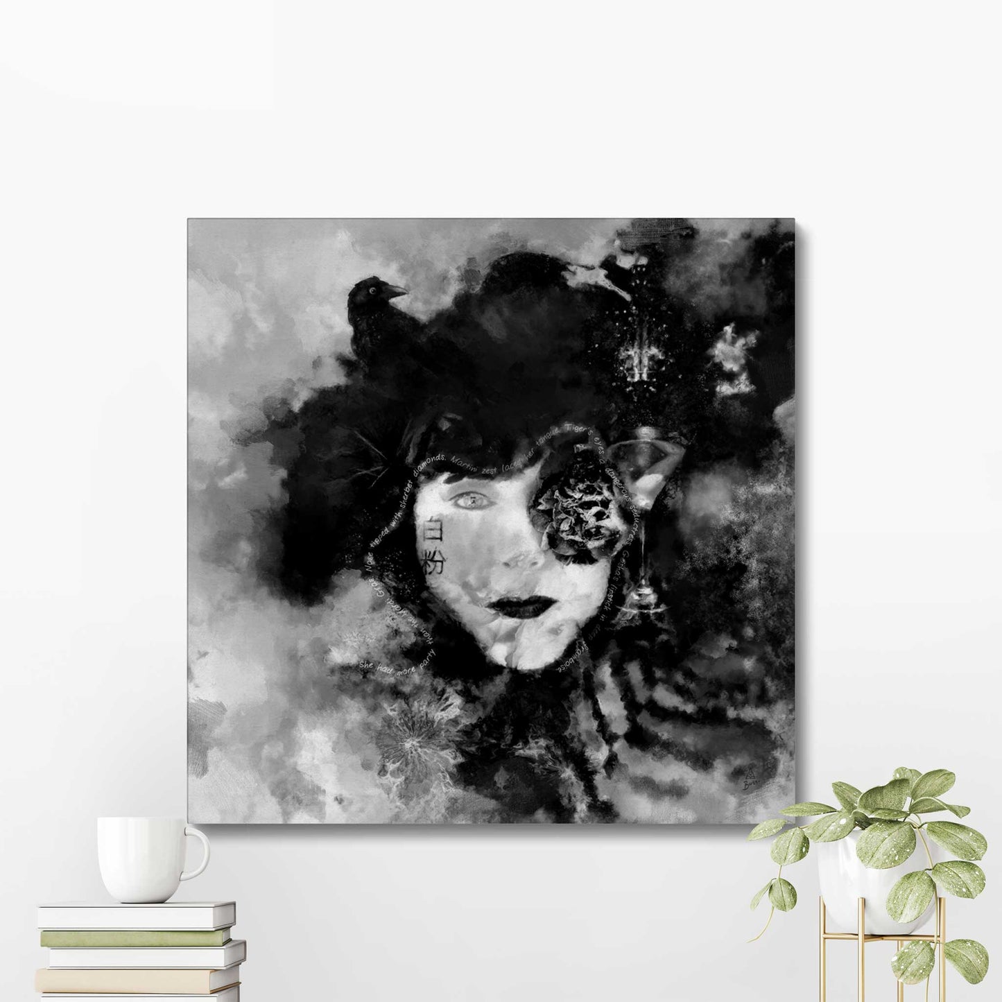 She Had More Party | Black & White | Fine Art Print