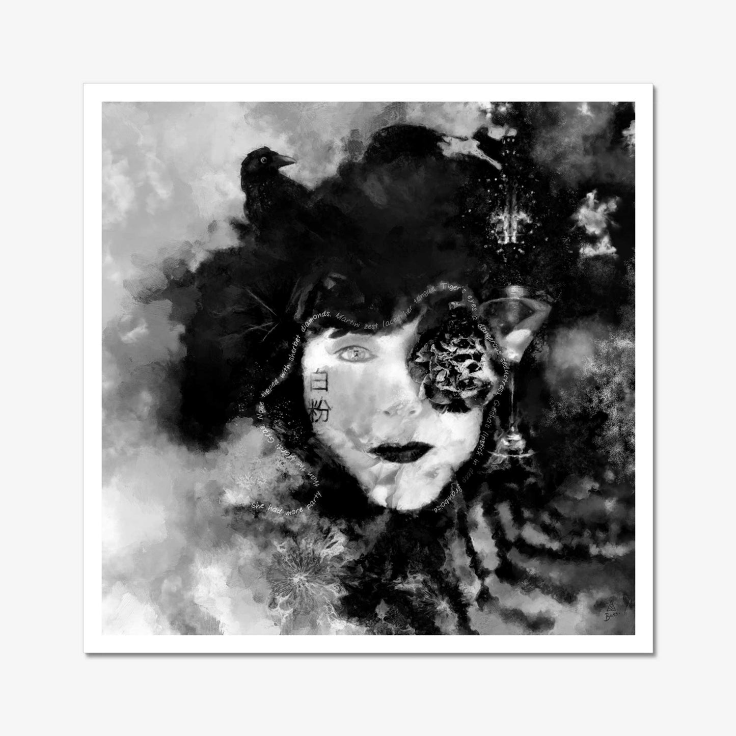 She Had More Party | Black & White | Fine Art Print