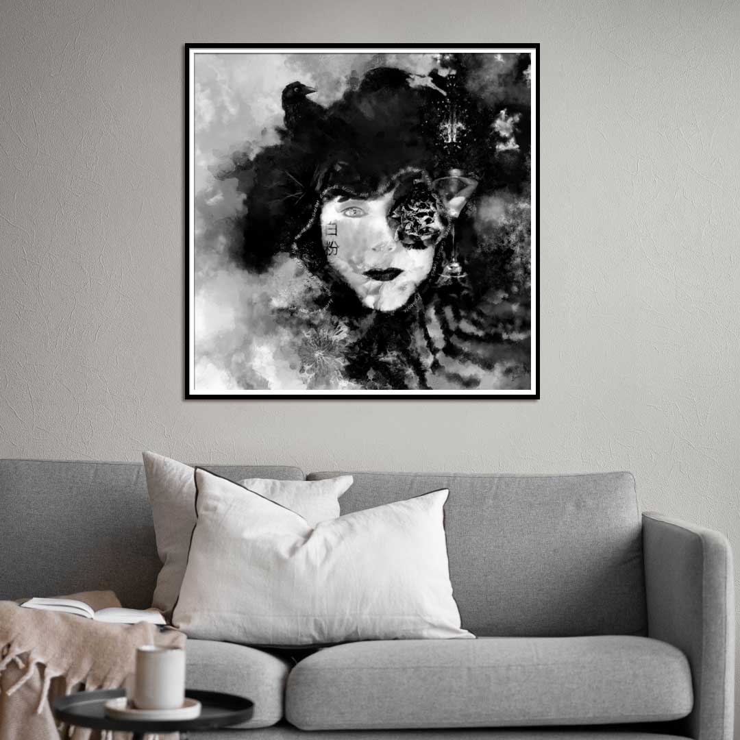 She Had More Party | Black & White | Fine Art Print