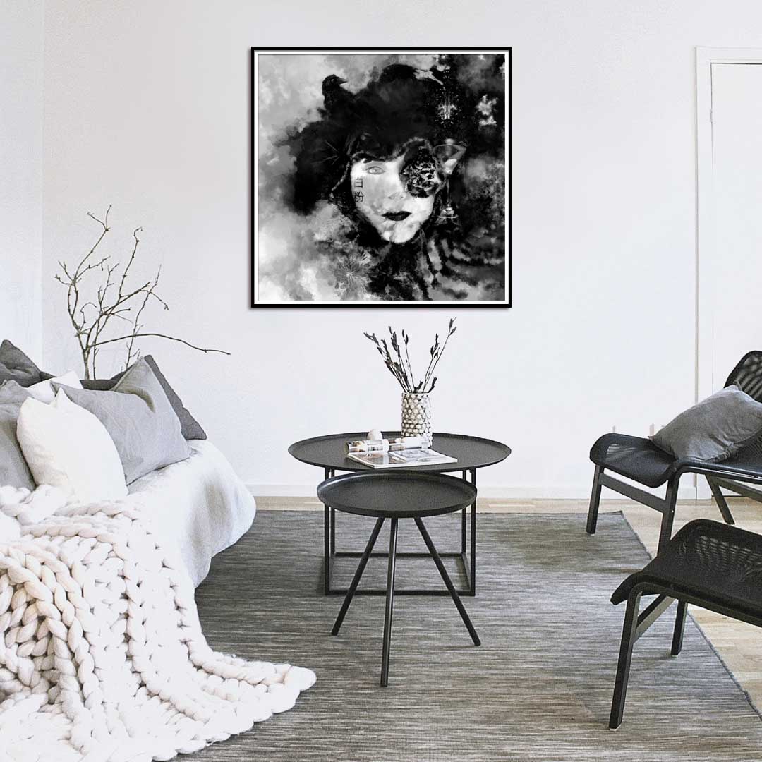 She Had More Party | Black & White | Fine Art Print